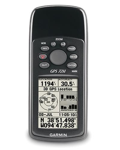  Máy định vị cầm tay GPS Garmin GPS 72H