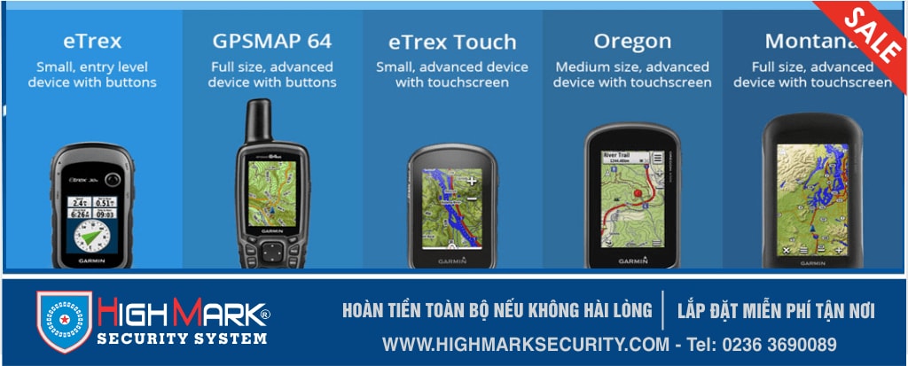 Máy định vị GPS cầm tay tại Đà Nẵng